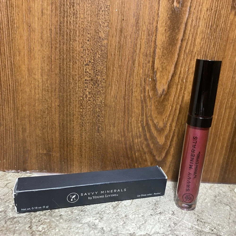 Savvy‎ Minerals by Young Living Lip Gloss Rockin' .18oz